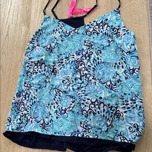 Lily Pulitzer Colorful Patterned Sleeveless Top